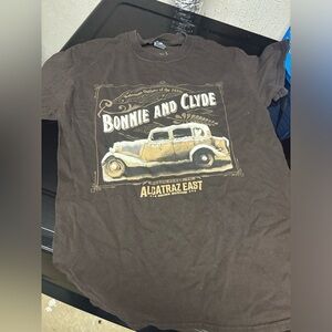 NWOT Bonnie and clyde Alcatraz shirt​